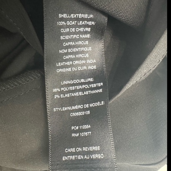 Alice + Olivia Skirt Mini Black Leather Fringe Tassels Western Boho Size 4 Small - Picture 6 of 6